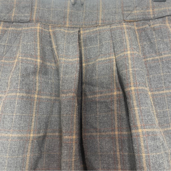 Fossil Pleated Lined Wool Blend Skirt with Pockets Extra Small - Picture 3 of 8